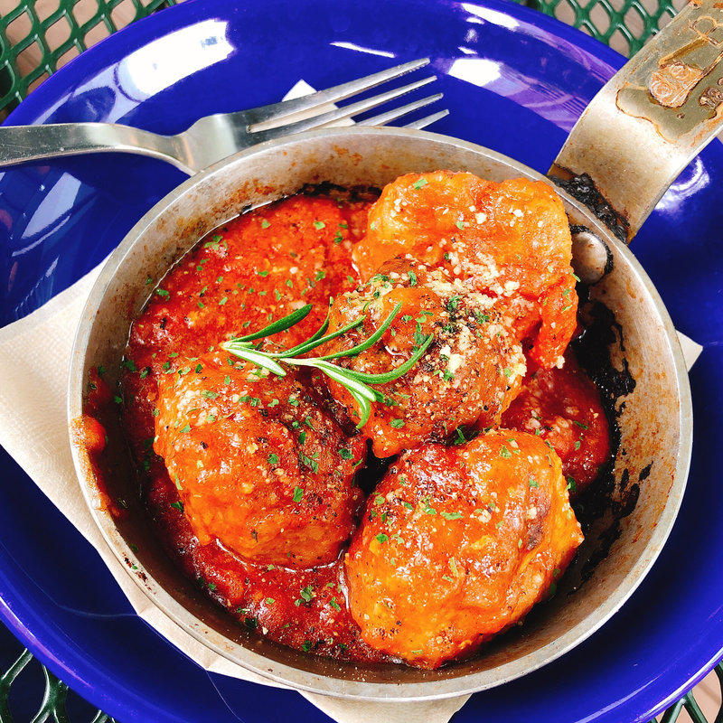 ミートボールクラッシックトマトソース(SØHOLM CAFE+DINING 梅田)