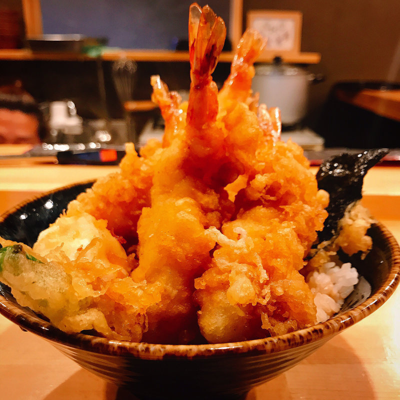 海老天丼(日本橋天丼 一心)