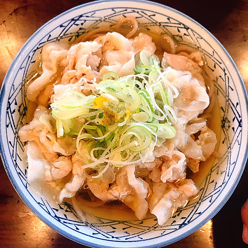 黒豚肉そば(吹上庵　本店)