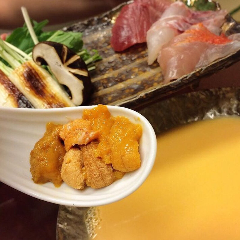 雲丹しゃぶ(明陽軒)