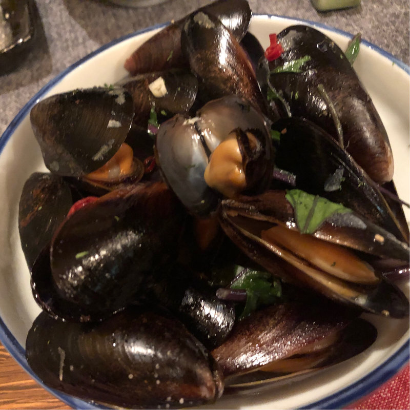 ムール貝の酒蒸し(あきら)