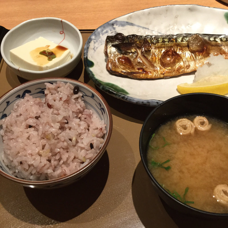 鯖塩焼き定食(やよい軒 鶴橋店)