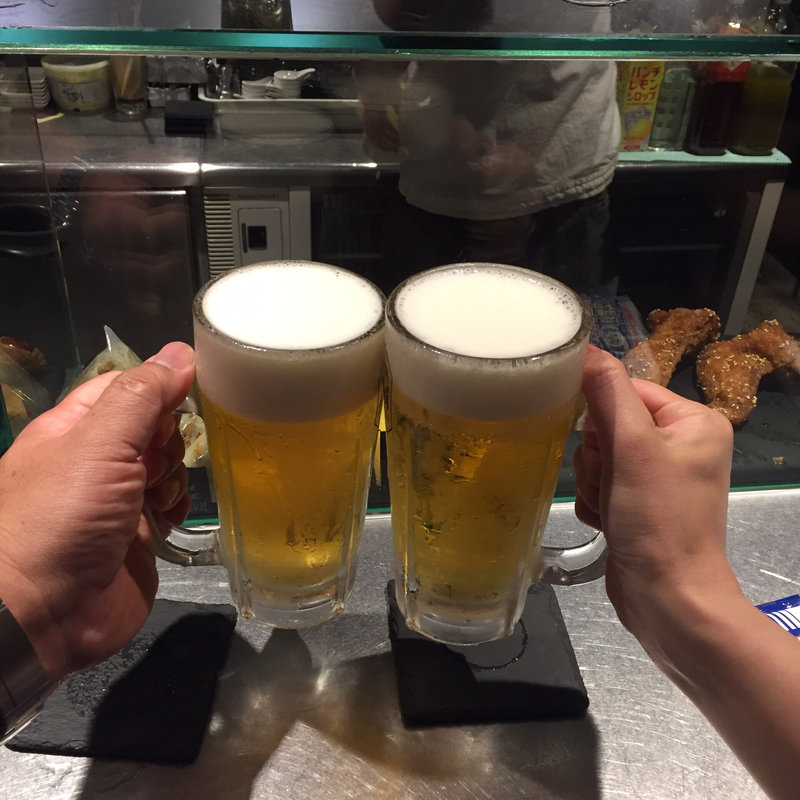 生ビール(岩瀬串店)