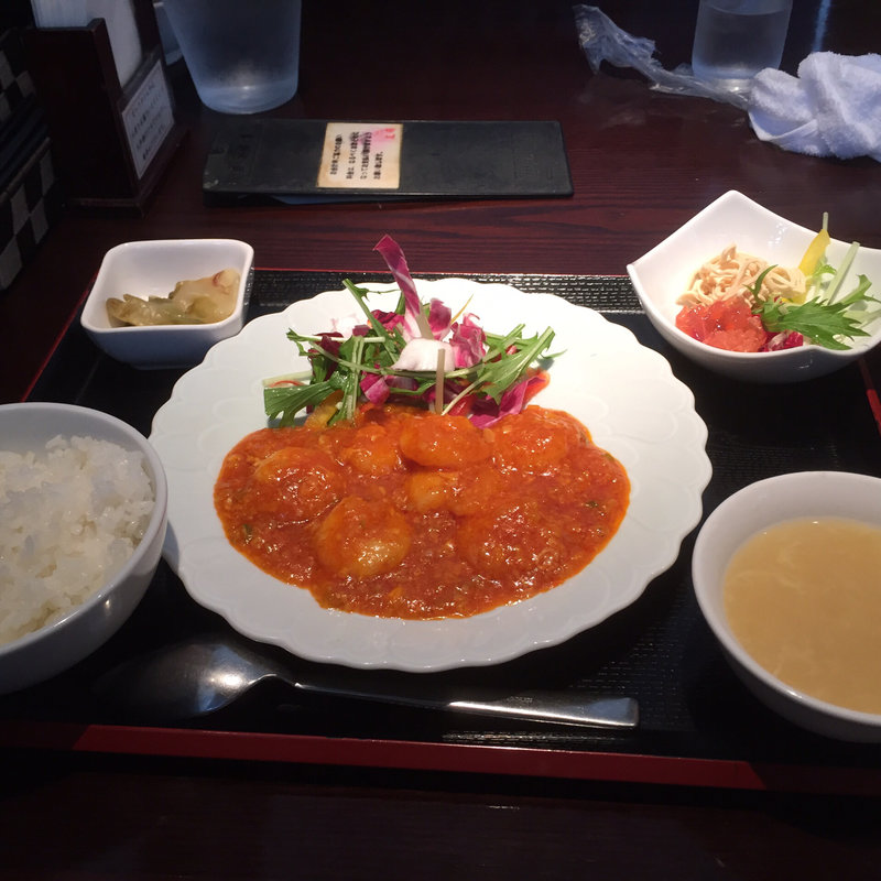 海老チリ(神楽坂芝蘭 （カグラザカチィラン）)