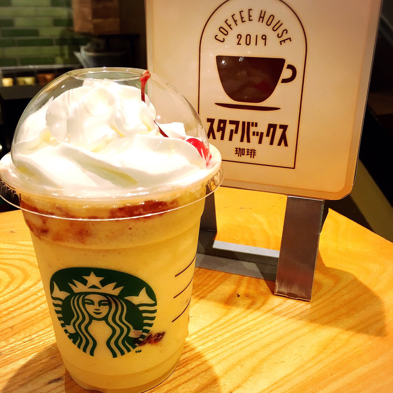 プリンアラモードフラペチーノ（期間限定）(スターバックス コーヒー 中野通り店)