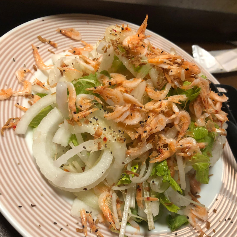 桜海老のオニオンサラダ(びすとろ UOKIN （ビストロ ウオキン）)