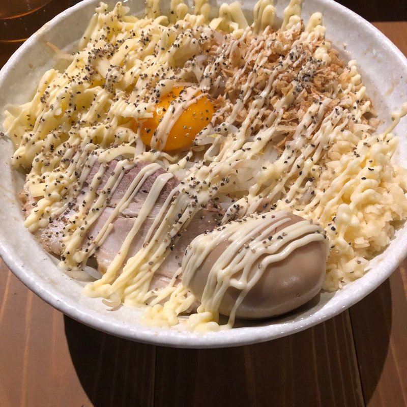 まぜそば小(豚珍)