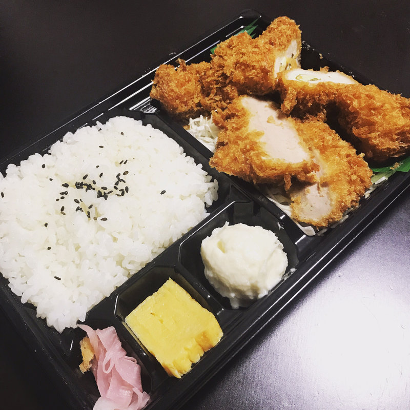 一口ヒレカツ＆ササミ大葉チーズ弁当(浪漫館横浜 丸の内店)