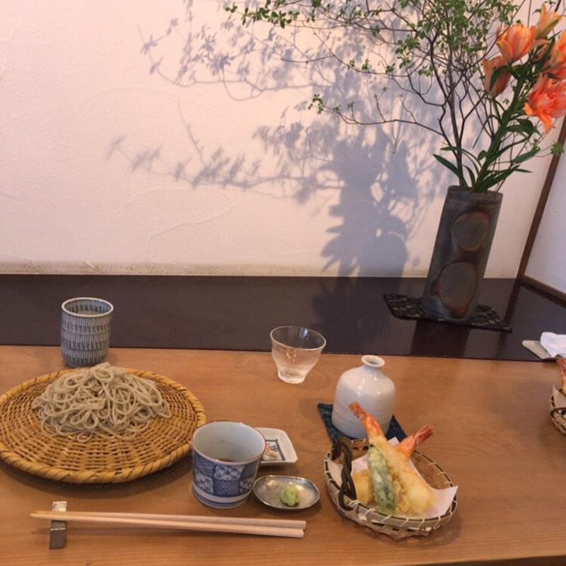 えび天ざるそば(まき埜)