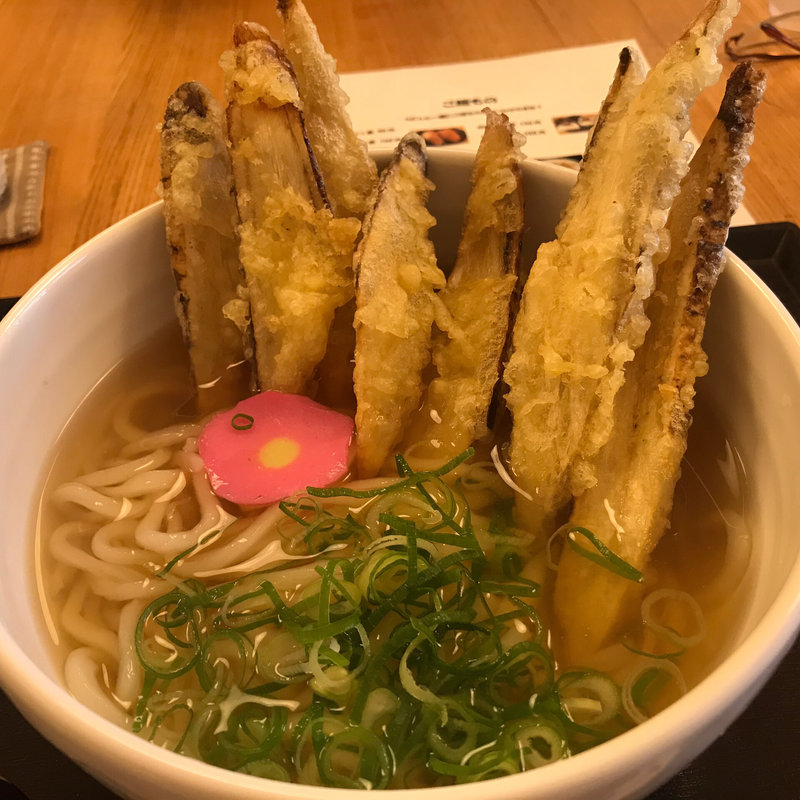 ごぼう天うどん(めい泉)