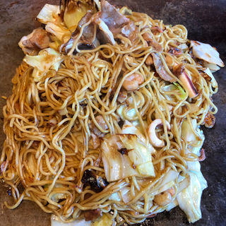 ミックス焼きそば(もんじゃ焼き 山吉)