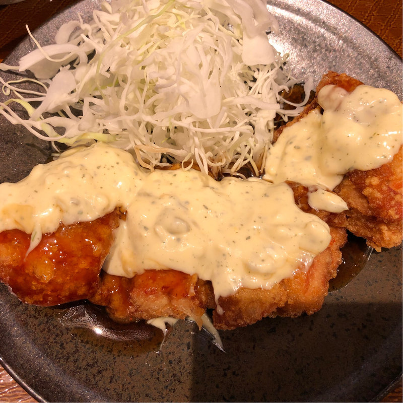 タルタル南蛮定食(から良し)