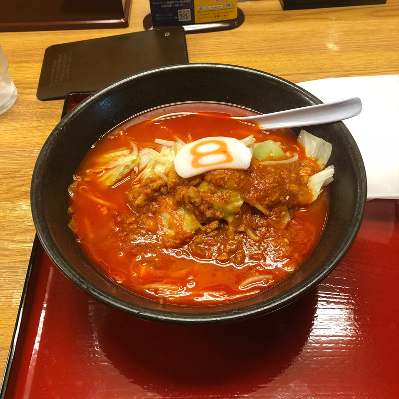 トマトラーメン(８番らーめん 羽咋店 )