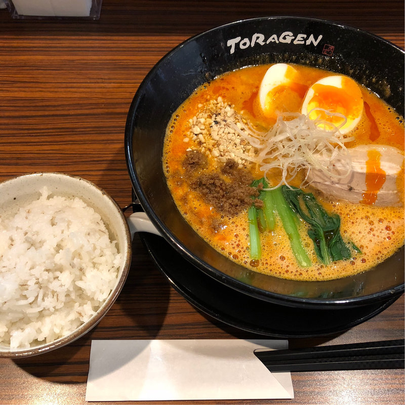 スペシャル坦々麺(虎玄 山之手本店)