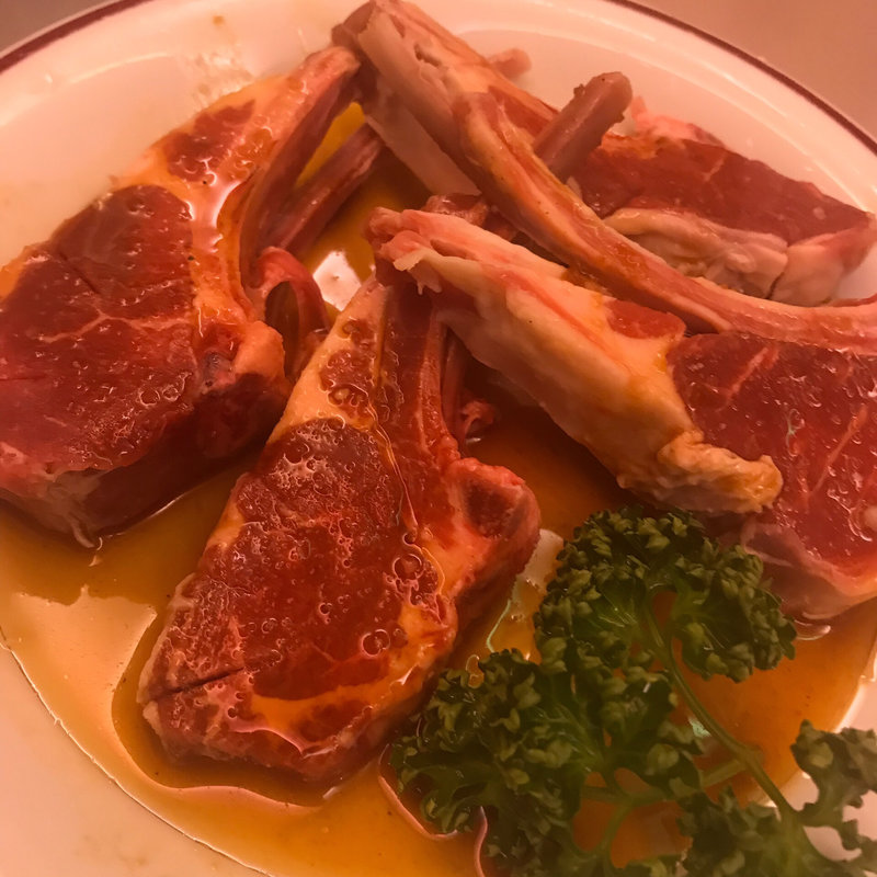 ラムの骨付き肉(げんらい)