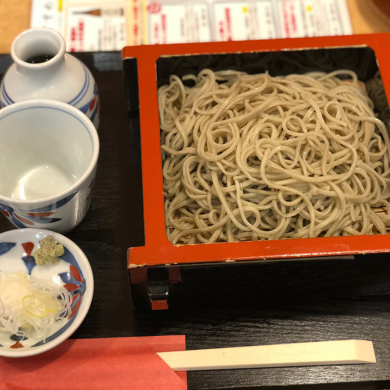 ざるそば(手打そば 響心庵)