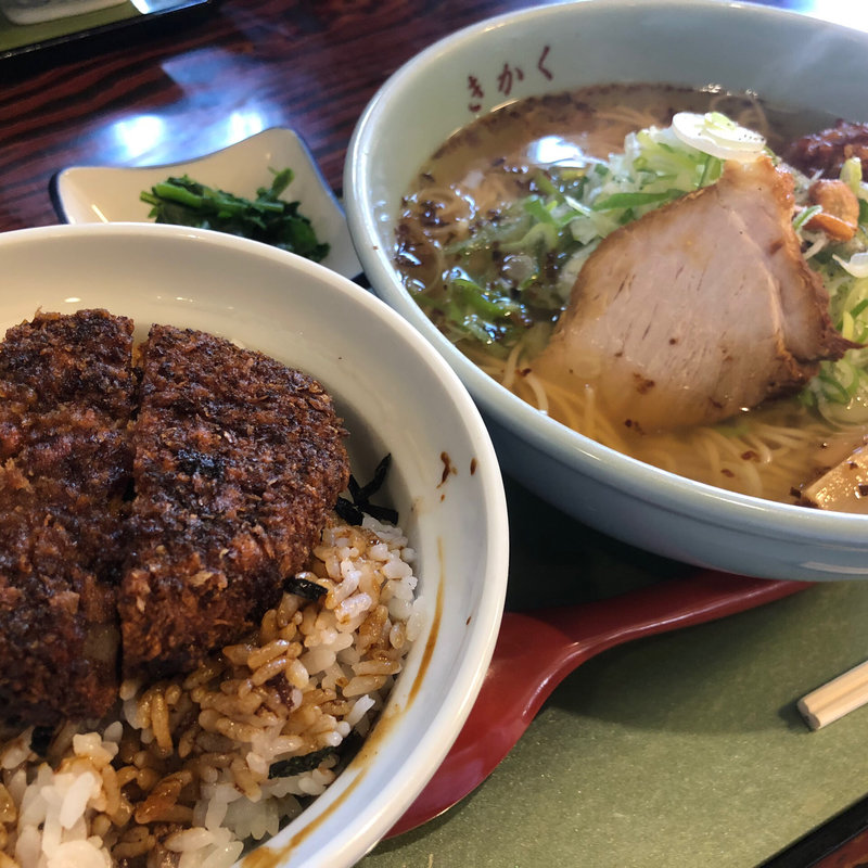 ソースカツ丼(食堂きかく )