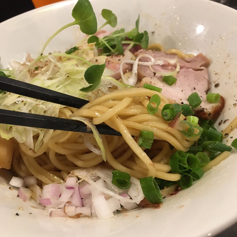 仙台牛脂そば(金町製麺)