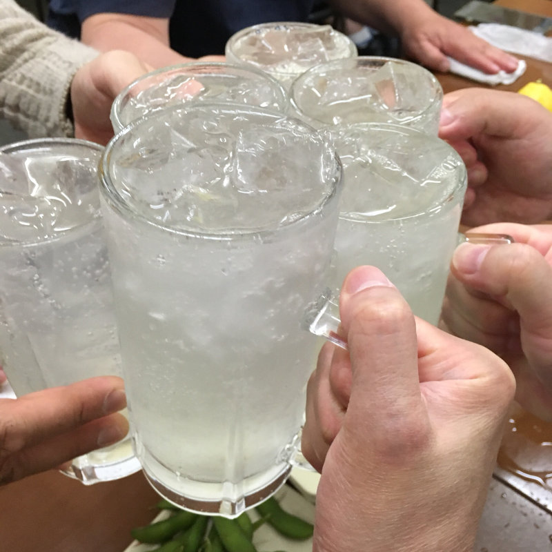 レモンサワー(もつやき ばん)