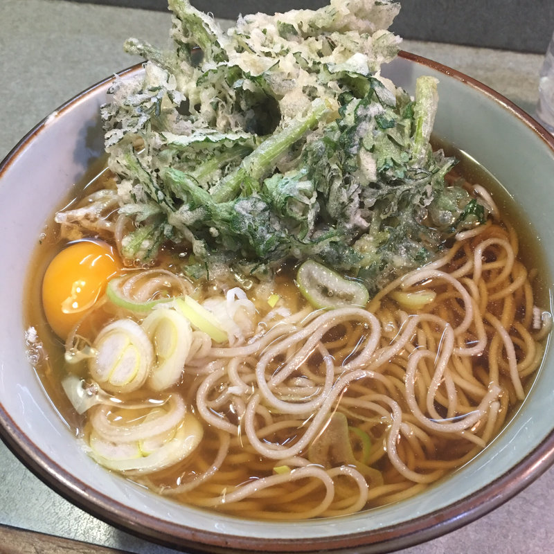 春菊そば(そばうどん 文殊 浅草橋店)