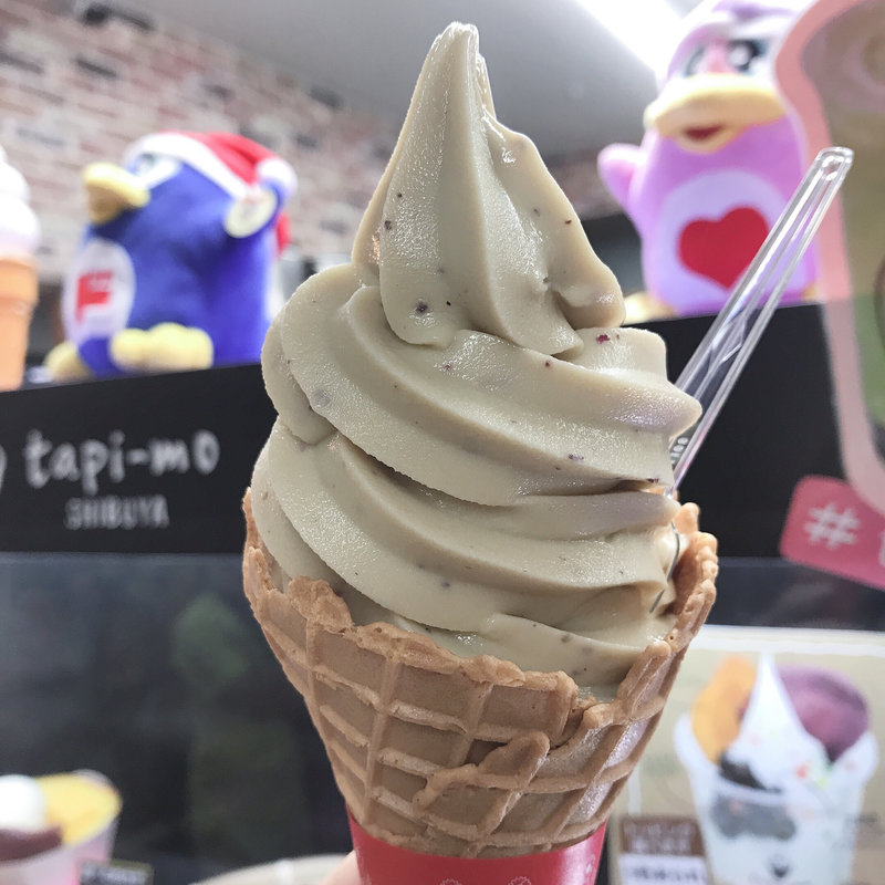 焼き芋ソフトクリーム(tapi-mo SHIBUYA)