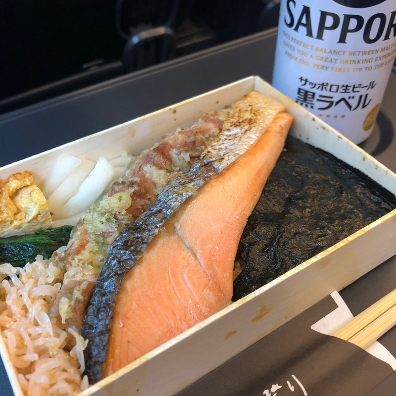 鮭弁当(刷毛じょうゆ 海苔弁山登り GINZA SIX店)の口コミ一覧 | No.1の