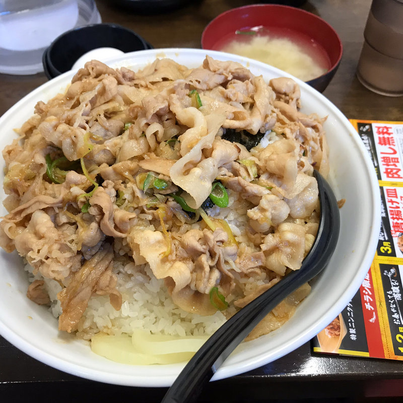 すた丼トリプル(伝説のすた丼屋 狭山店)