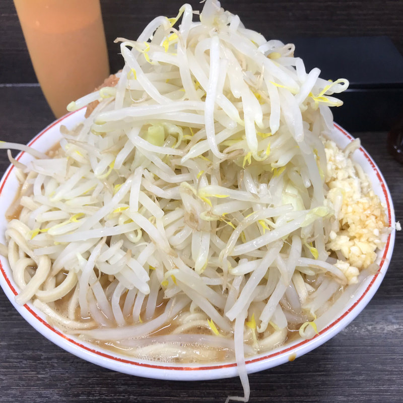小ラーメン 野菜増し(ラーメン二郎 川越店)