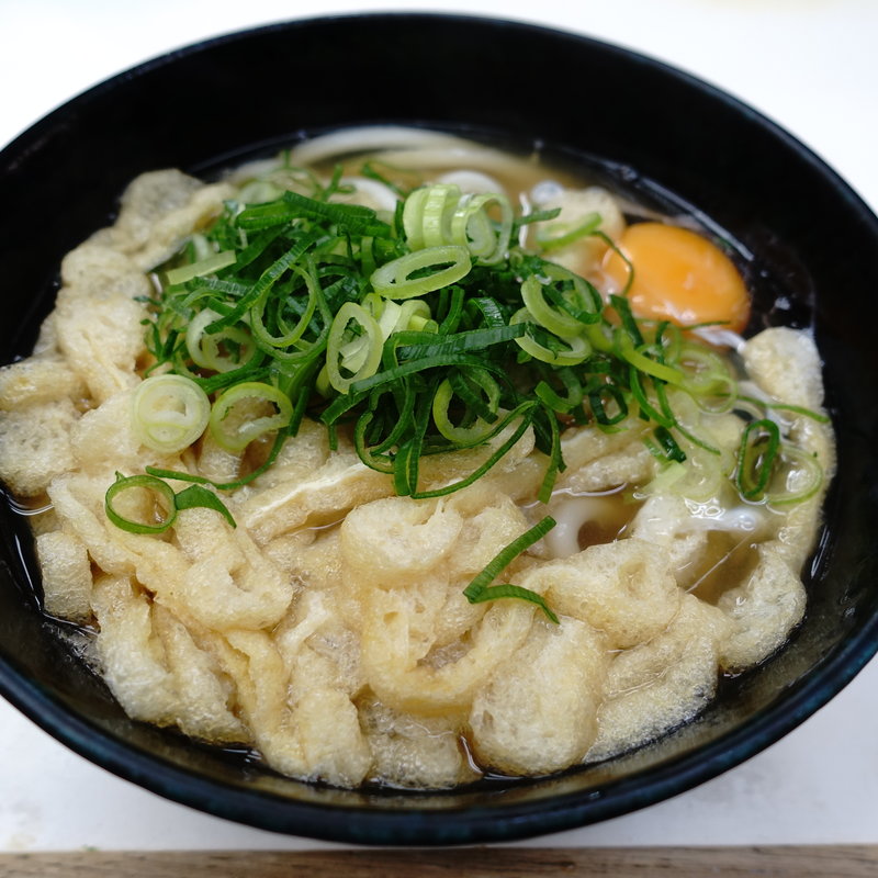 きざみうどん+玉子(うどん そば 天政(てんまさ))