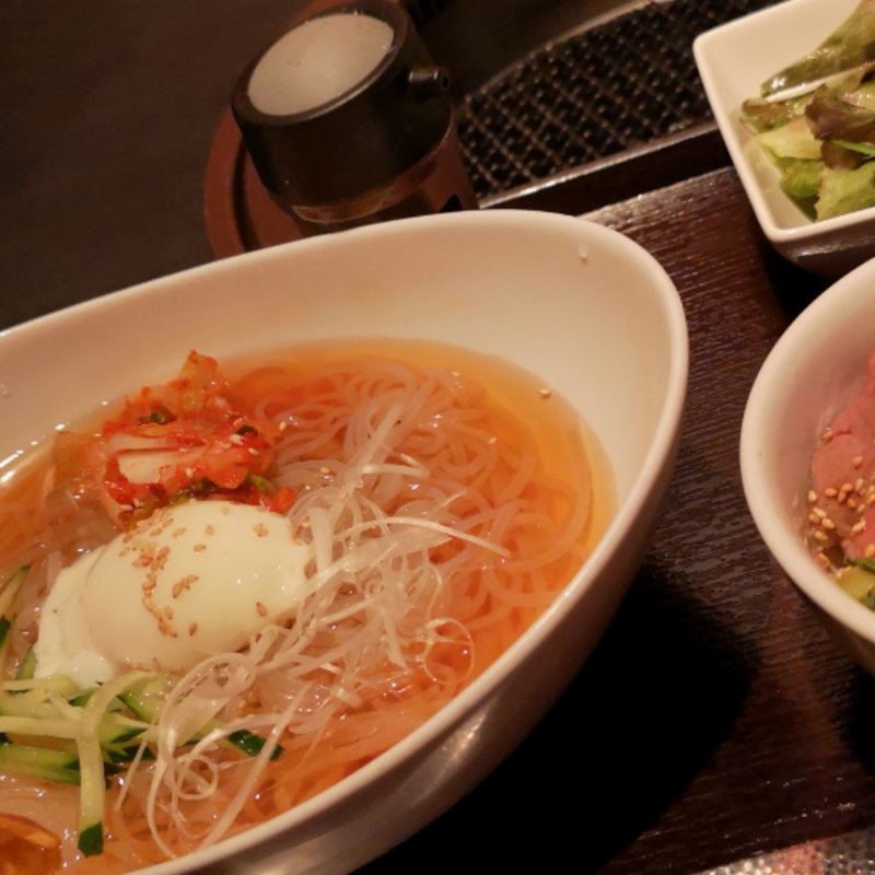 冷麺(焼肉 BeefGarden 二子玉川)