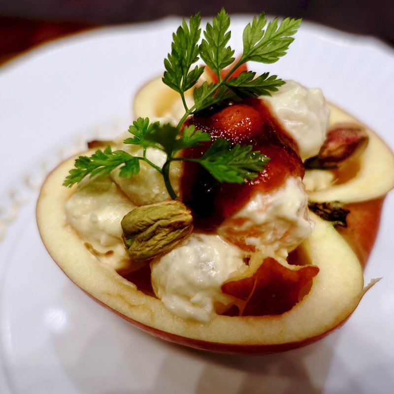 季節の白和え(梅田なだ万茶寮)