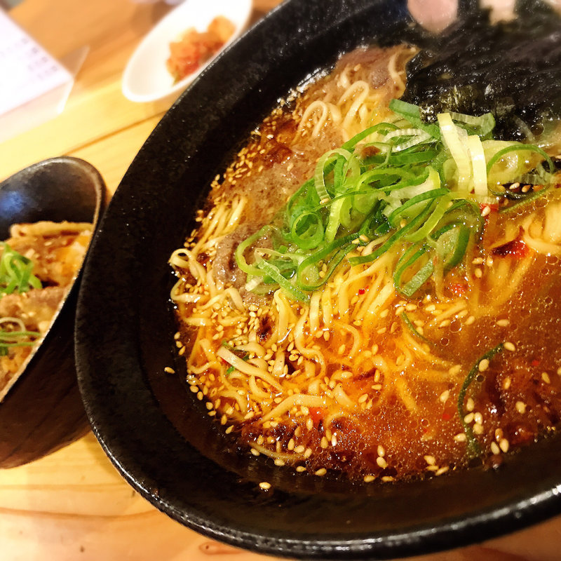 プルコギ丼セット(テールラーメンたのしや)