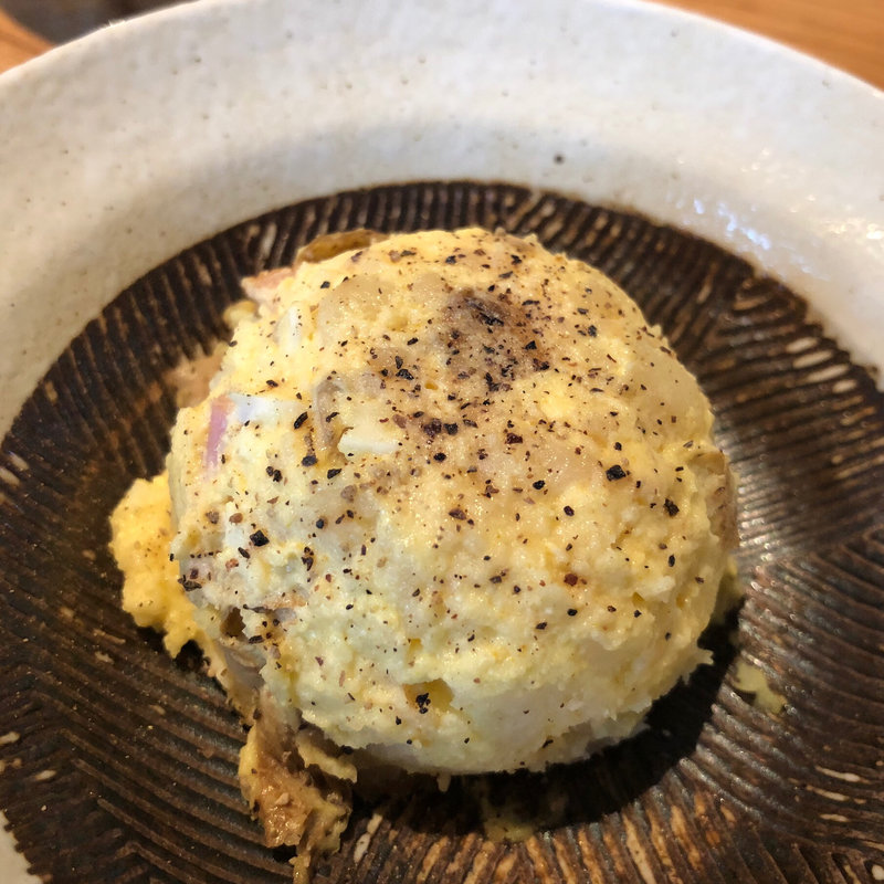 カレー風味のポテトサラダ(新橋魚金 歌舞伎町 壱)