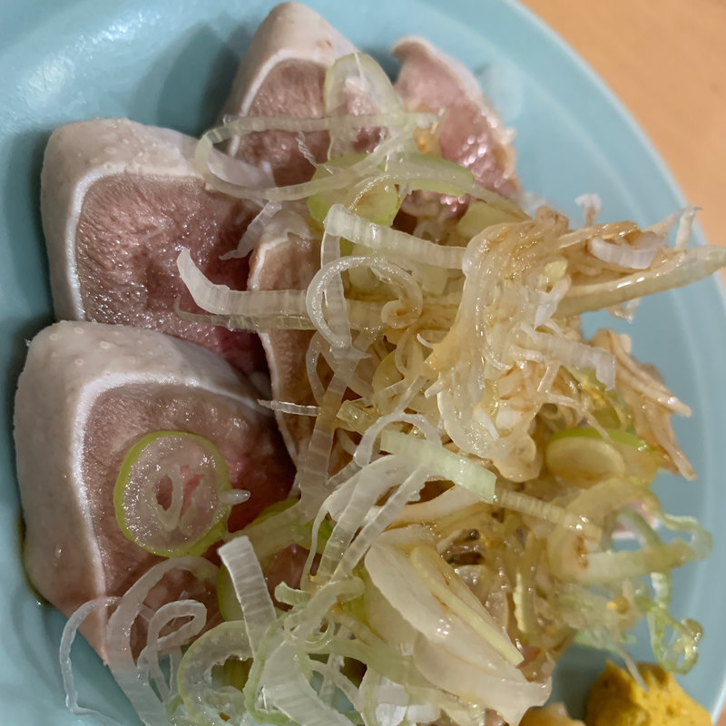 タン刺し(かどや)