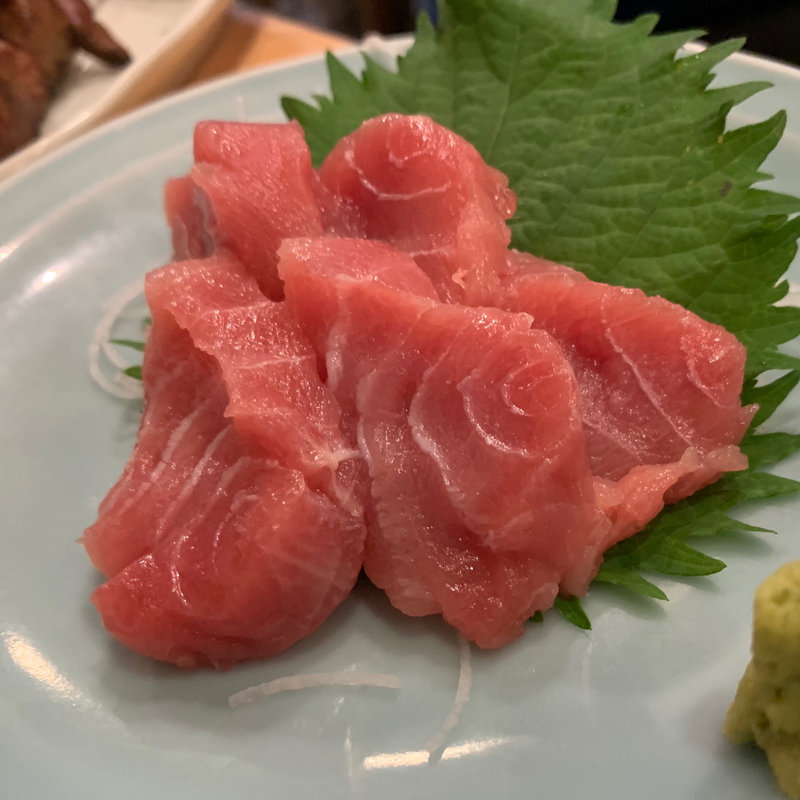 マグロ脳天刺身(かどや)