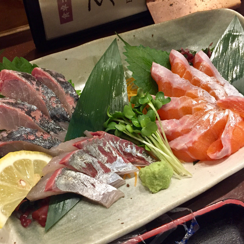 関あじとミヤマサーモン(ろばた仁 )