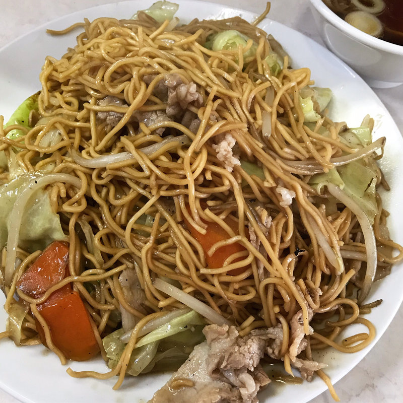 やきそば　やらかい(来々軒)