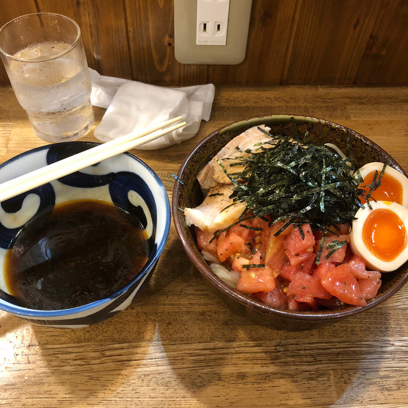 トマトつけ麺(限定品)(つけ麺 冨)