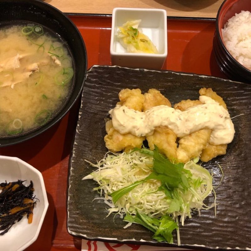 チキン南蛮定食(マルヤス水軍 高槻松川店)