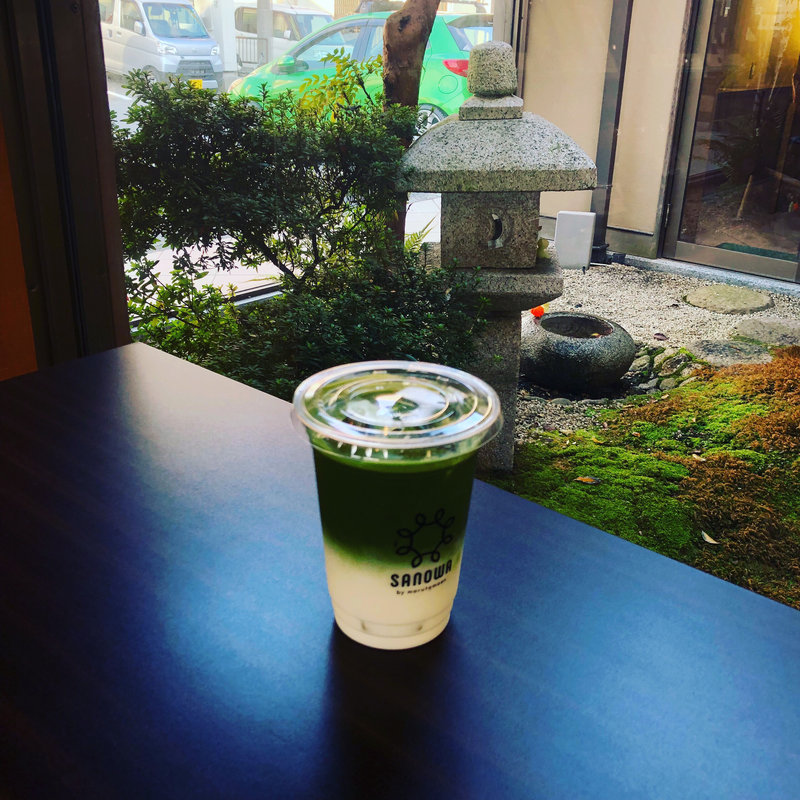 抹茶ラテ(茶匠丸玉園 登呂田店 )