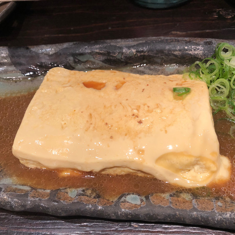 鶏がらスープでだしまき(地鶏専門店 まこ家はなれ なんば店)