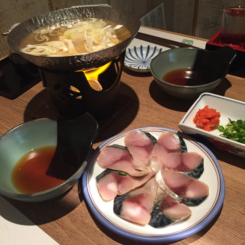 サバのしゃぶしゃぶ(サバの駅)