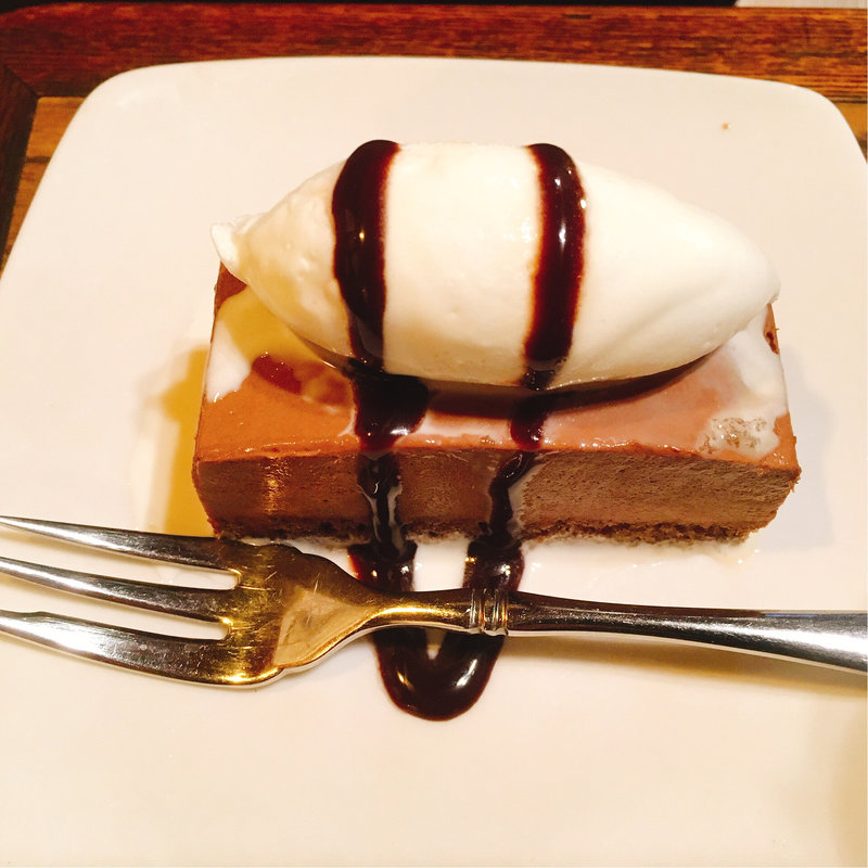 チョコレートムース(コーヒーロッジ ダンテ)