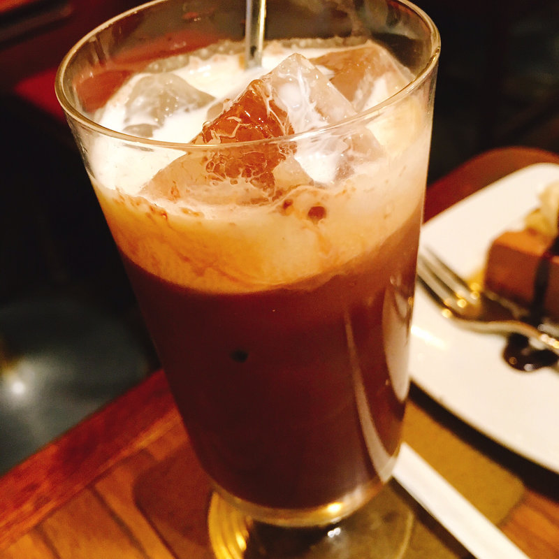 アイスココア(コーヒーロッジ ダンテ)