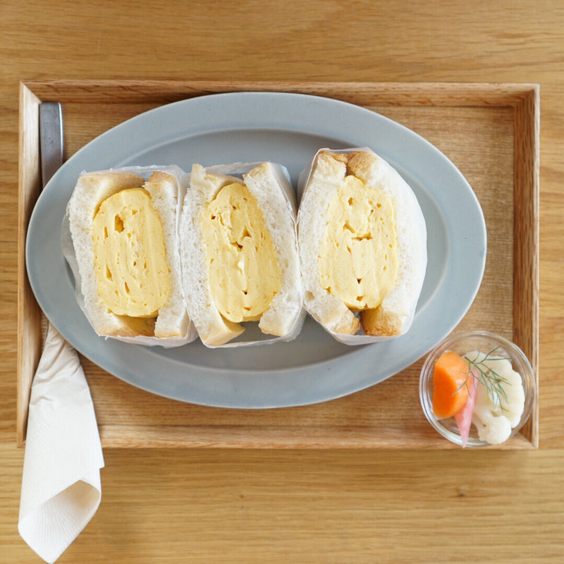 アオヤの玉子焼きサンド(アオヤ アパートメント ストア)