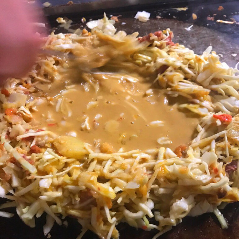 デラックスカレーもんじゃ(もん吉)