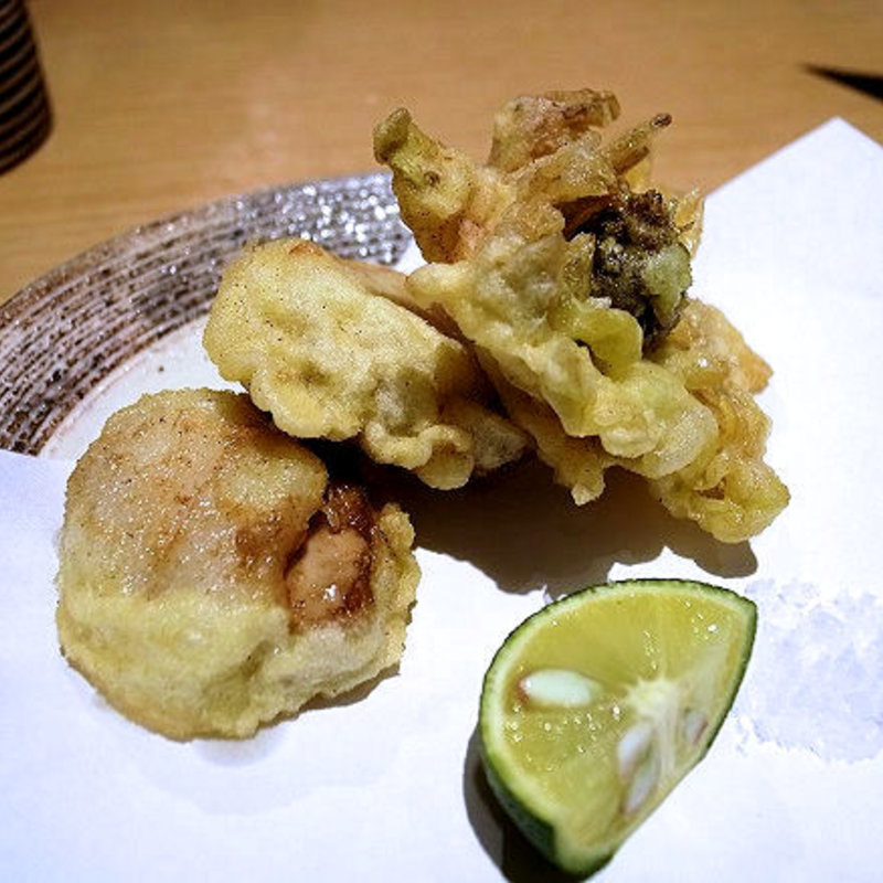 ホタテの挟み揚げ(みこころや )