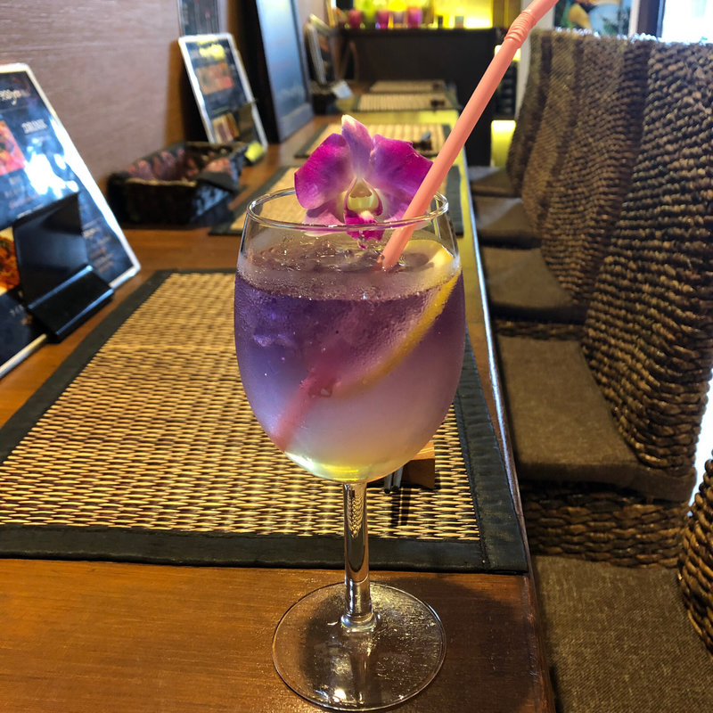 バタフライピーレモネード(Asian kitchen LUNA)