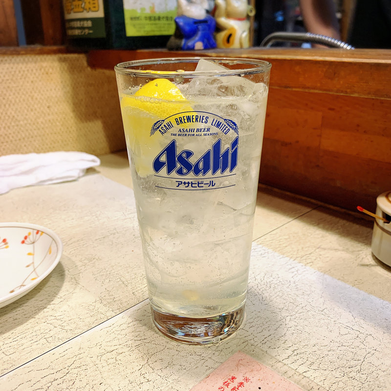 生レモンサワー(やきとり 千亀)