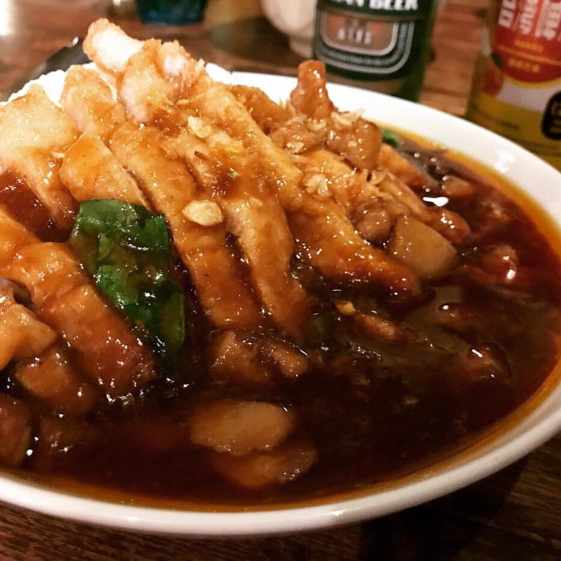 咖哩猪排飯(微風台南)